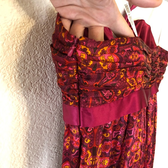 NWT - Silk Maxi Dress by Laundry - Picture 7 of 12